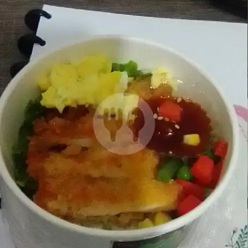 Gambar Makanan Mao Mao Rice Bowl Dan Sosis Bakar, Ngaglik 8
