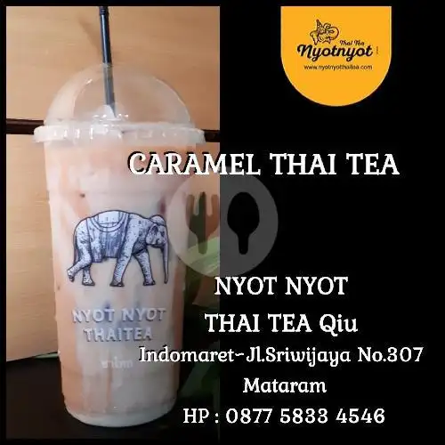 Gambar Makanan Nyot Nyot Thai Tea Qiu, Sriwijaya 9