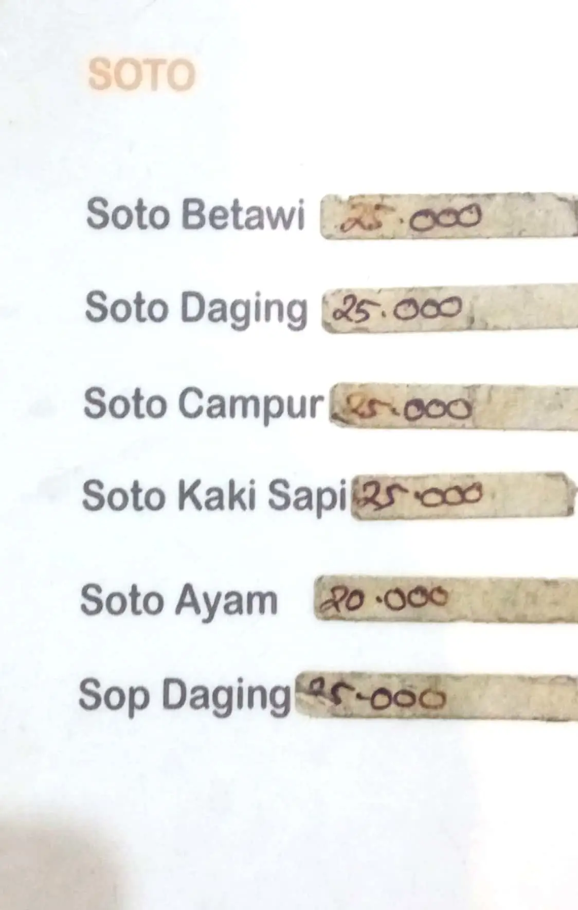 Soto Betawi Bang Amsori
