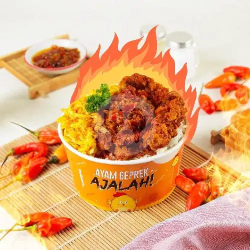 Gambar Makanan Ayam Geprek Ajalah! By Delideliv, Harmoni 12