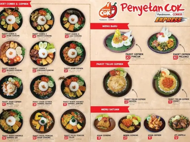 Gambar Makanan Penyetan Cok Express 3