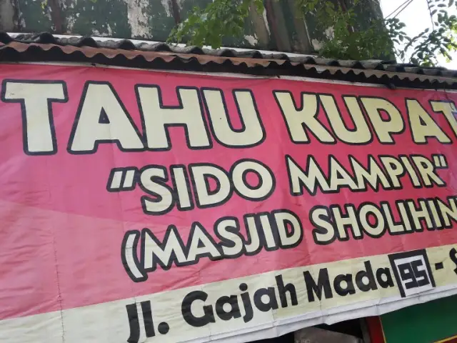 Gambar Makanan Tahu Kupat Sido Mampir 3