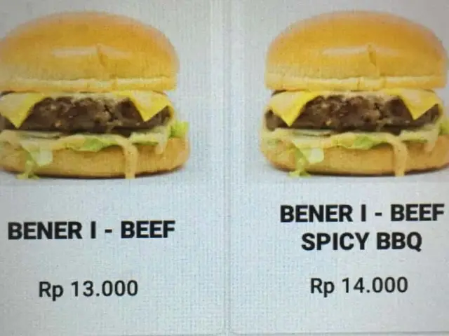 Gambar Makanan BurgerBener 9