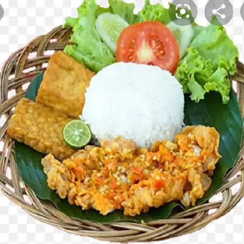 Gambar Makanan Ayam Geprek Semoga Berkah, Marpoyan Damai 3