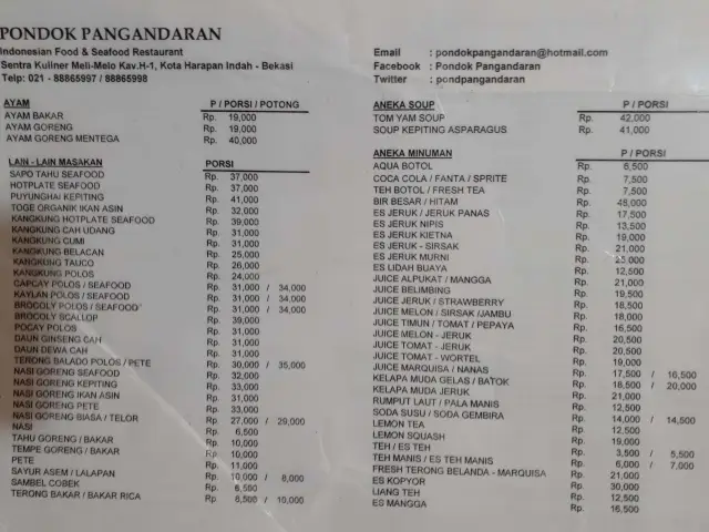 Gambar Makanan Pondok Pangandaran 2