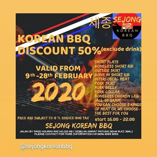 Gambar Makanan Sejong Korean BBQ 4