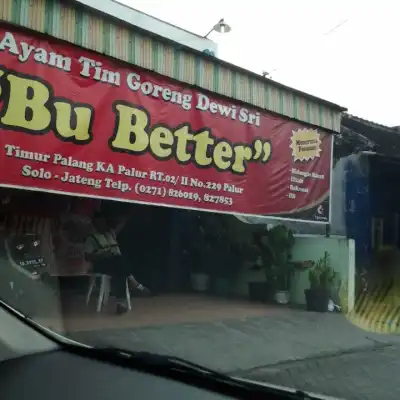 Ayam Tim Goreng Dewi Sri Bu Better