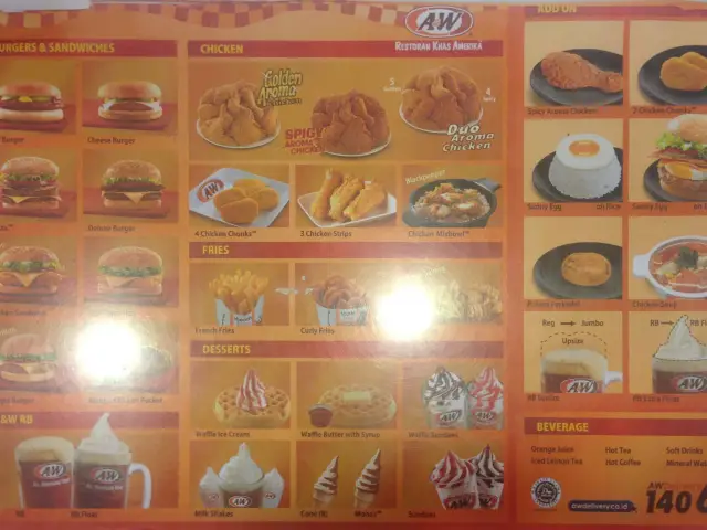 Gambar Makanan A&W 12