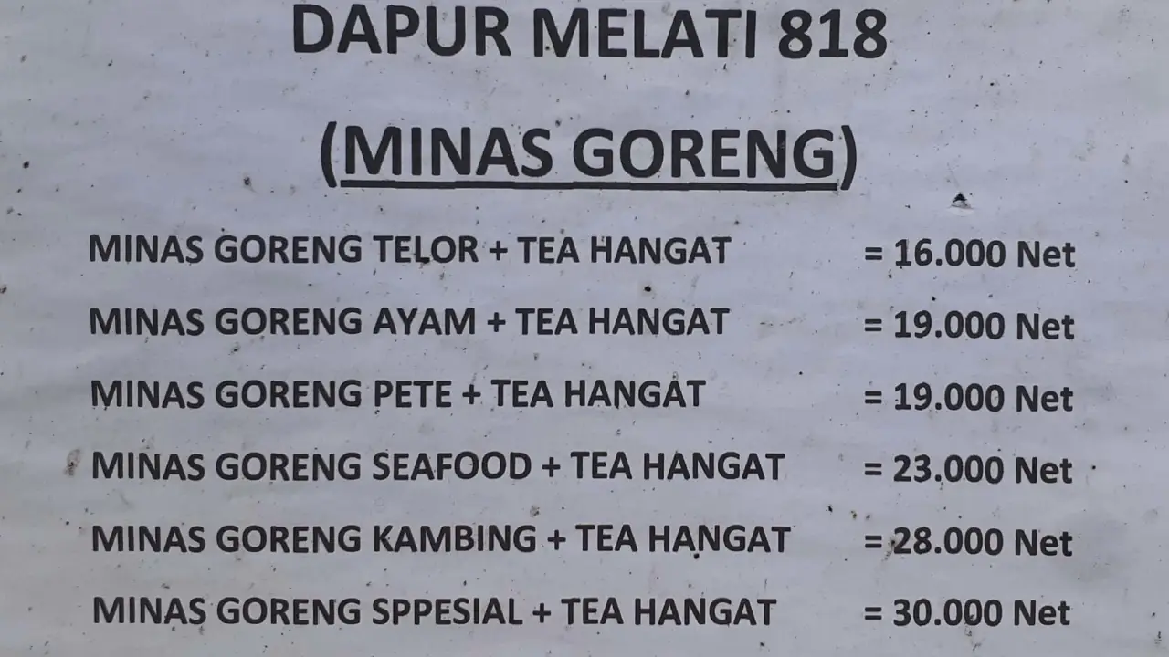 Dapur Melati 818