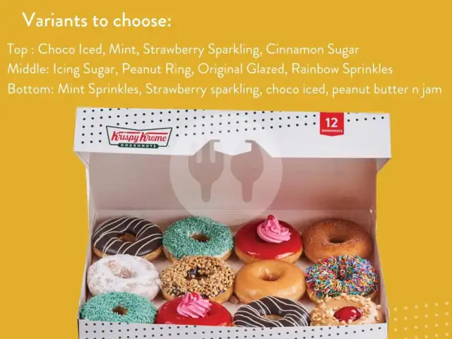 Gambar Makanan Krispy Kreme, PIK Avenue 17