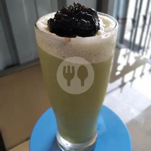 Gambar Makanan De Cappucino Cincau Pisang Geprek Bunulrejo 20