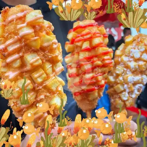 Gambar Makanan Corndog Margonda, Kemiri Muka 20