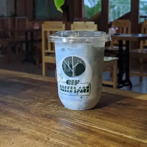 Gambar Makanan GIF Coffee and Green Space 15