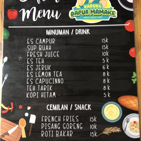 Gambar Makanan Warung Dapur Mamake 3