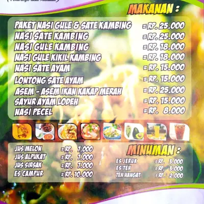 Pecel Godong Jati Khas Podium