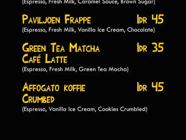 Gambar Makanan Koffie - Hotel De Paviljoen Bandung 5