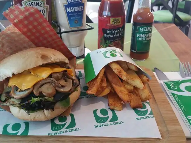 No9 Burger & Grill'nin yemek ve ambiyans fotoğrafları 7