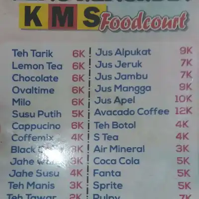 Minuman KMS Foodcourt