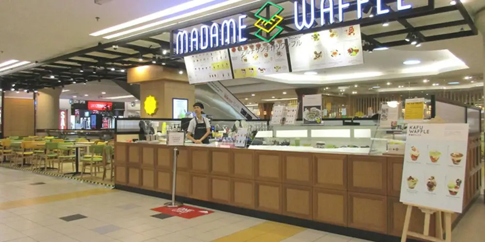 Madame Waffle @ One Utama