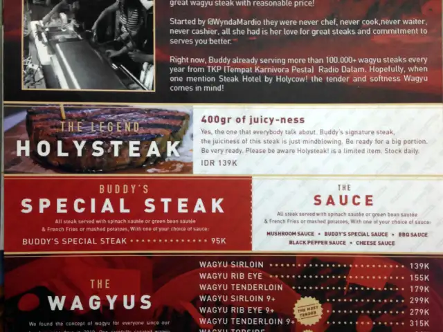 Gambar Makanan Steak Hotel by Holycow! 1