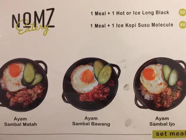 Gambar Makanan Nomz Eatery - M House 1