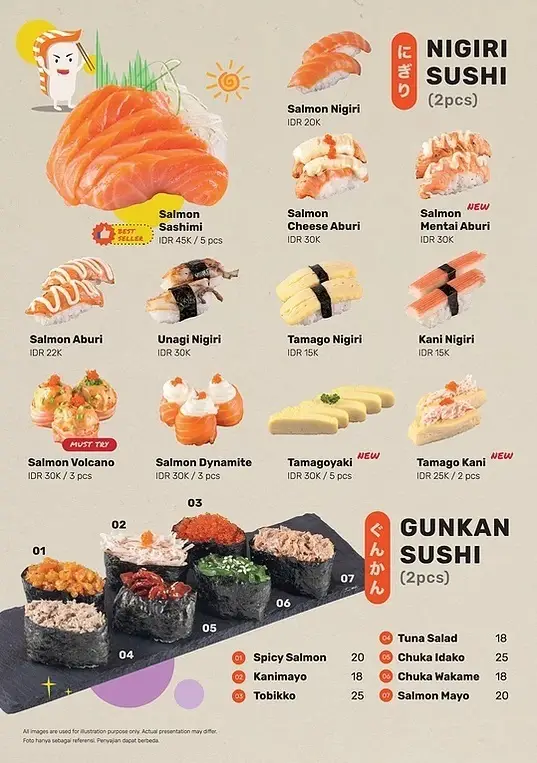 Gambar Makanan Peco Peco Sushi - Gunawangsa Merr Hotel & Apartments 14