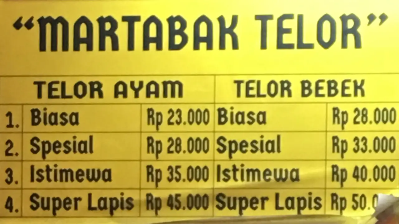 Martabak Spesial Turangga