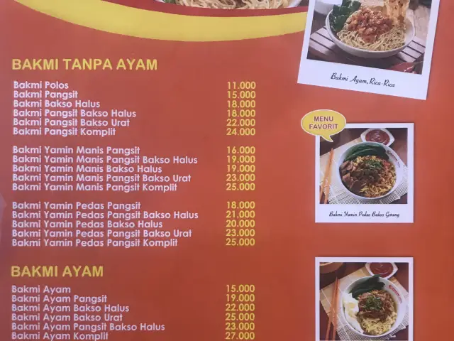 Gambar Makanan Bakmi DKI 1