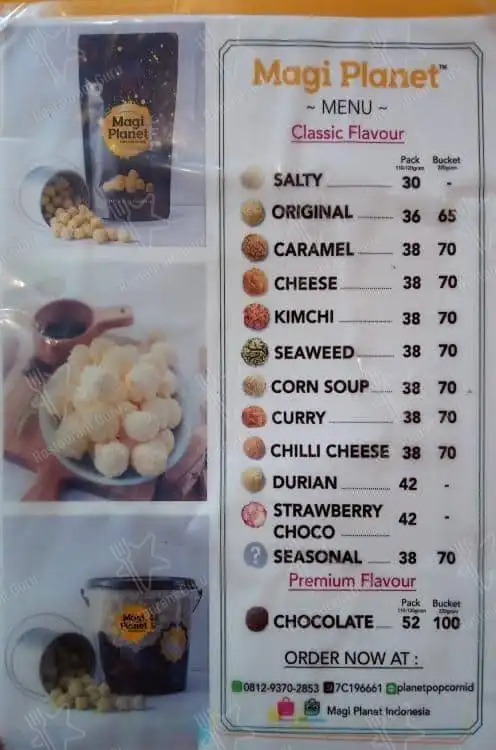 Gambar Makanan MAGI PLANET Popcorn @Mall Taman Anggrek 1