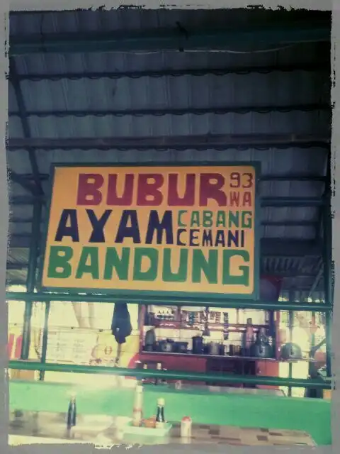 Gambar Makanan Bubur Ayam Khas Bandung "Wilujeng Sumping" 6