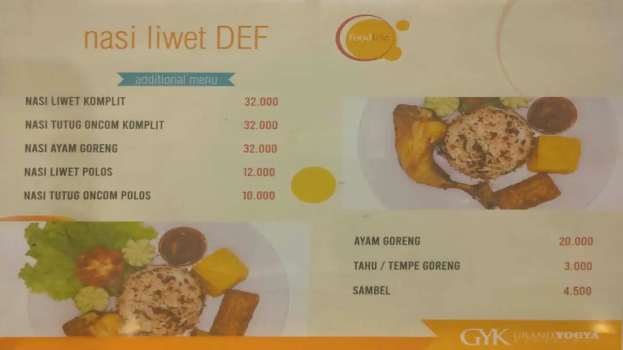 Nasi Liwet Def