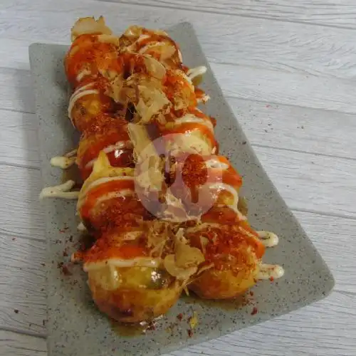 Gambar Makanan Tanoshii Takoyaki, Jl. Ceger Raya 16