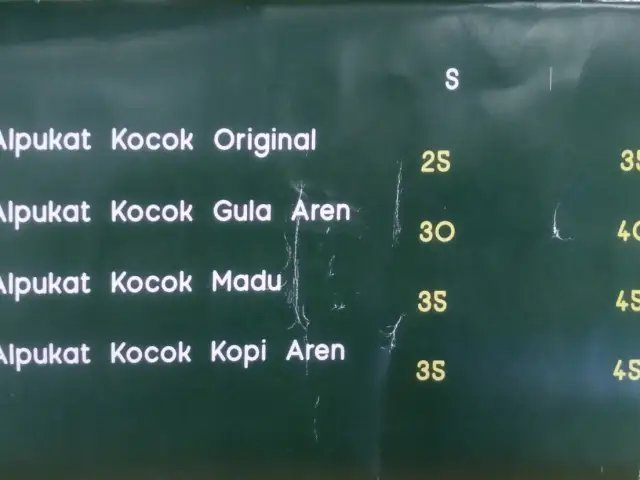 Alpukat Kocok