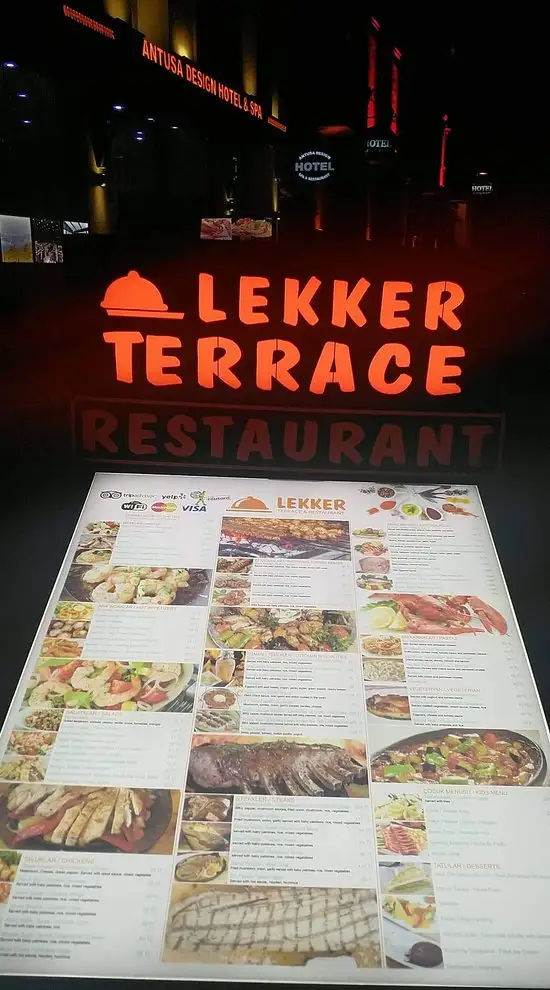 Lekker Teras Restaurant'nin yemek ve ambiyans fotoğrafları 18