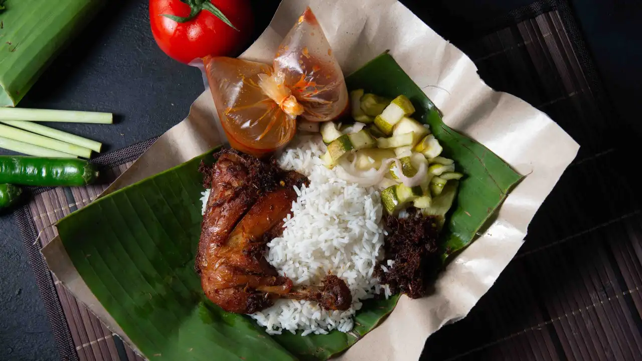 NASI AYAM SUP MELETOP