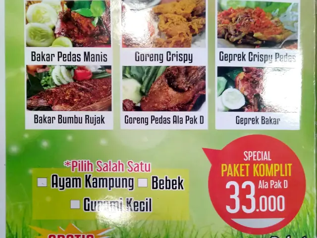 Gambar Makanan Ayam Bakar Pak D 4