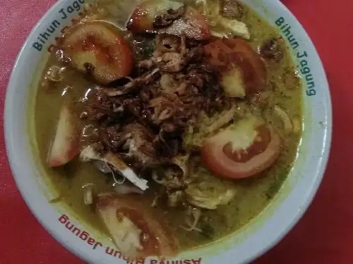 soto ayam kuning santan 