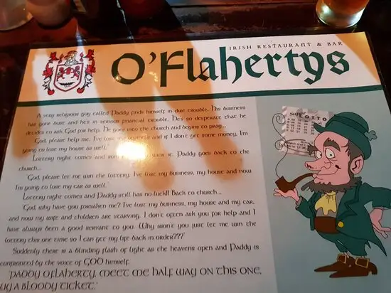 Gambar Makanan O'Flahertys Bar and Restaurant 1