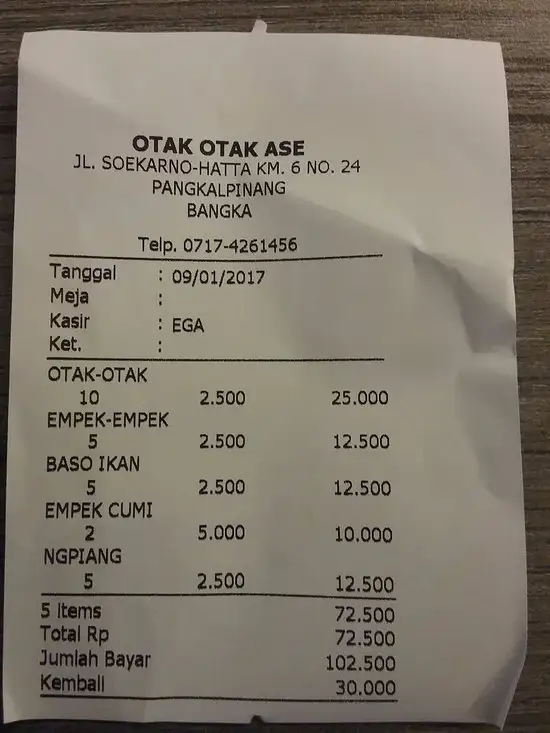 Gambar Makanan Otak Otak Ase 15