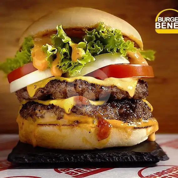 Gambar Makanan Burger Bener, Gading Serpong 3
