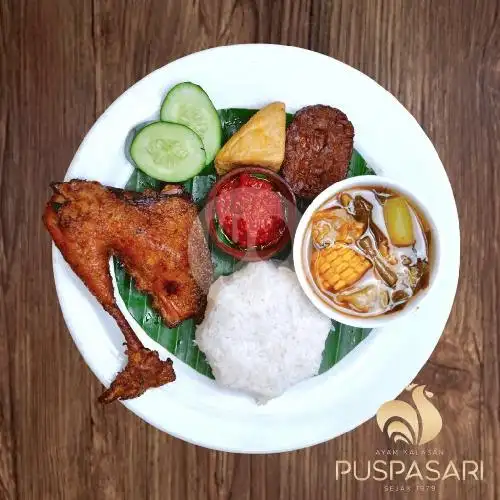 Gambar Makanan Ayam Kalasan Puspasari Resto & Cafe, Kapten A. Rivai 1