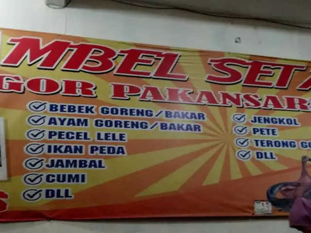 Gambar Makanan Sambel Setan Spesial Penyet Pakansari 2