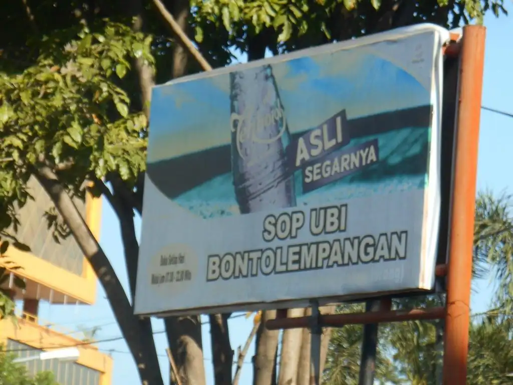 Sop Ubi Bonto Lempangan