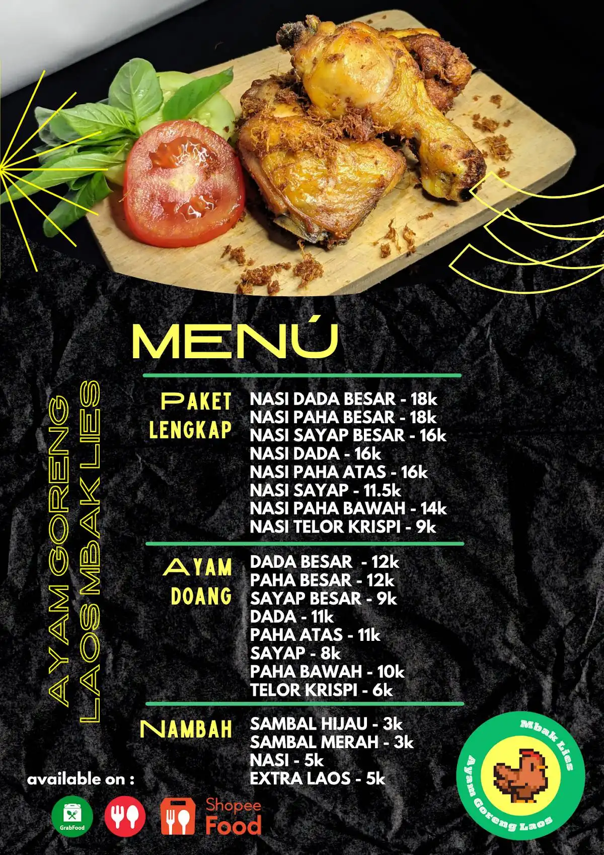 Ayam Goreng Laos Mbak Lies