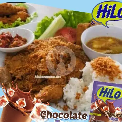 Gambar Makanan Ayam Penyet Serundeng Bu Wasiah, Cikini 1