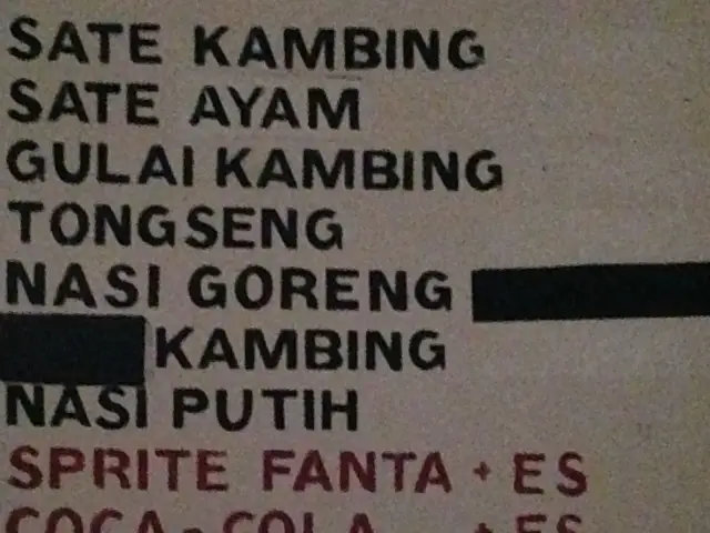 Gambar Makanan Warung Sate Solo Pak Min 1