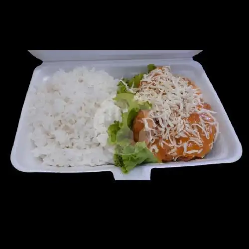 Gambar Makanan Rice Bowl Ayam dan Udang LucKitchen, Pabean 7