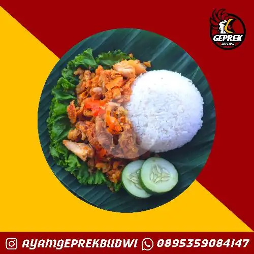 Gambar Makanan Ayam Geprek Bu Dwi, Laksda Adisucipto 1