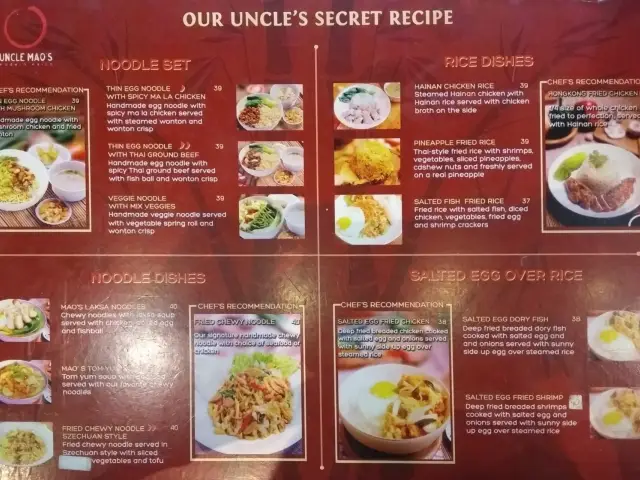 Gambar Makanan Uncle Mao's 1