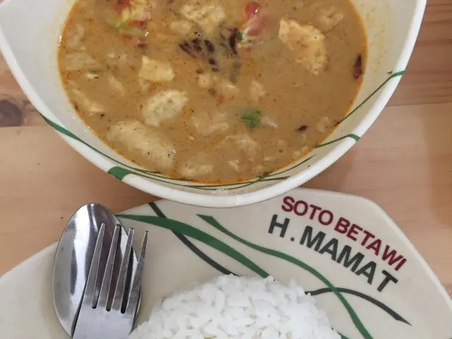 Gambar Makanan Soto Betawi H. Mamat 9